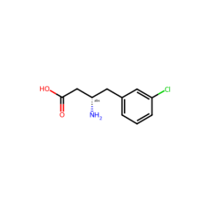 (S)-3-Amino-4-(3-chlorophenyl)butanoic acid