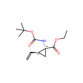 (1R,2S)-rel-Ethyl 1-((tert-butoxycarbonyl)amino)-2-vinylcyclopropanecarboxylate