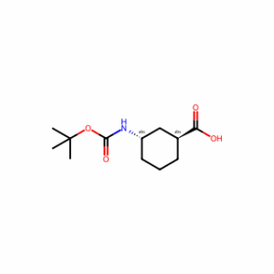 trans-3-(Boc-amino)cyclohexanecarboxylic acid