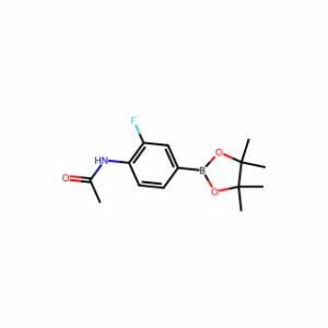 N-(2-Fluoro-4-(4,4,5,5-tetramethyl-1,3,2-dioxaborolan-2-yl)phenyl)acetamide
