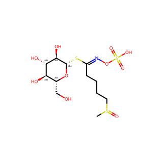 (((5-(Methylsulfinyl)-1-(((2S,3R,4S,5S,6R)-3,4,5-Trihydroxy-6-(Hydroxymethyl)Tetrahydro-2H-Pyran-2-Yl)Thio)Pentylidene)Amino)Oxy)Sulfonic Acid