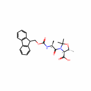 (4S,5R)-3-(N-(9-fluorenylmethyloxycarbonyl)-L-alaninyl)-2,2,5-trimethyloxazolidine-4-carboxylic acid
