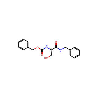 (R)-Benzyl (1-(benzylamino)-3-hydroxy-1-oxopropan-2-yl)carbamate