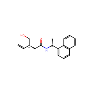 (S)-3-(hydroxymethyl)-N-((S)-1-(naphthalen-1-yl)ethyl)pent-4-enamide