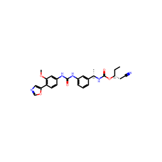 (R)-1-Cyanobutan-2-Yl ((S)-1-(3-(3-(3-Methoxy-4-(Oxazol-5-Yl)Phenyl)Ureido)Phenyl)Ethyl)Carbamate