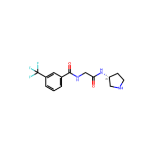 (R)-N-(2-oxo-2-(pyrrolidin-3-ylamino)ethyl)-3-(trifluoromethyl)benzamide