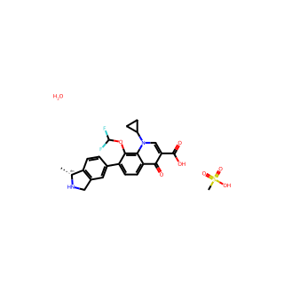 Garenoxacin mesylate hydrate