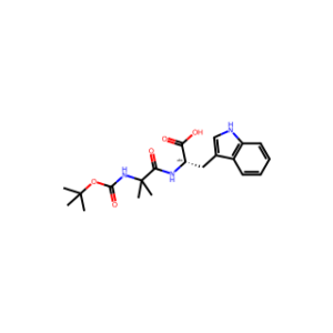 (S)-2-(2-((TERT-BUTOXYCARBONYL)AMINO)-2-METHYLPROPANAMIDO)-3-(1H-INDOL-3-YL)PROPANOIC ACID