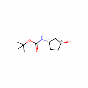 tert-butyl N-[trans-3-hydroxycyclopentyl]carbamate