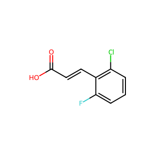 (E)-3-(2-Chloro-6-fluorophenyl)acrylic acid