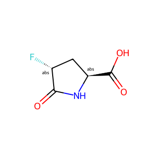 (2S,4R)-4-fluoro-5-oxopyrrolidine-2-carboxylic acid