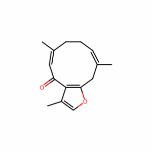 (5E,9E)-8,11-Dihydro-3,6,10-trimethylcyclodeca[b]furan-4(7H)-one