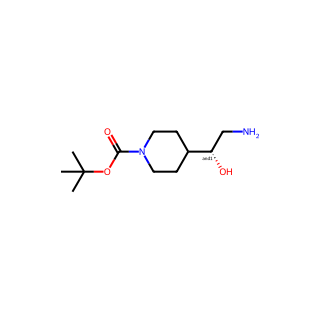 tert-Butyl 4-(2-amino-1-hydroxyethyl)piperidine-1-carboxylate
