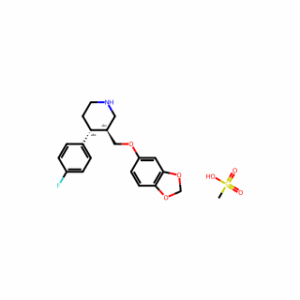 (3S,4R)-3-((Benzo[d][1,3]dioxol-5-yloxy)methyl)-4-(4-fluorophenyl)piperidine methanesulfonate