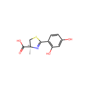 (S)-2-(2,4-Dihydroxyphenyl)-4-methyl-4,5-dihydrothiazole-4-carboxylic acid