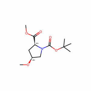 (2S,4S)-1-Tert-Butyl 2-Methyl 4-Methoxypyrrolidine-1,2-Dicarboxylate