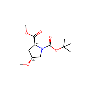 (2S,4S)-1-Tert-Butyl 2-Methyl 4-Methoxypyrrolidine-1,2-Dicarboxylate