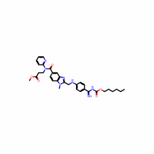 Methyl 3-(2-(((4-(N-((Hexyloxy)Carbonyl)Carbamimidoyl)Phenyl)Amino)Methyl)-1-Methyl-N-(Pyridin-2-Yl)-1H-Benzo[d]Imidazole-5-Carboxamido)Propanoate