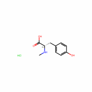 (2S)-3-(4-hydroxyphenyl)-2-(methylamino)propanoic acid hydrochloride