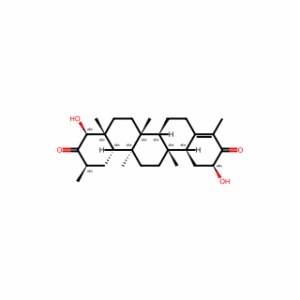 (2β,8α,9β,10α,13α,14β,20β,22β)-2,22-Dihydroxy-9,13-dimethyl-24,25,26,30-tetranorolean-4-ene-3,21-dione
