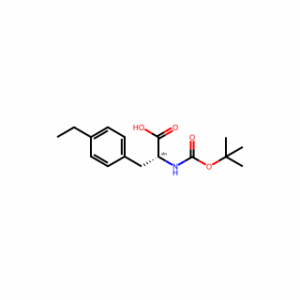 (R)-2-((tert-Butoxycarbonyl)amino)-3-(4-ethylphenyl)propanoic acid