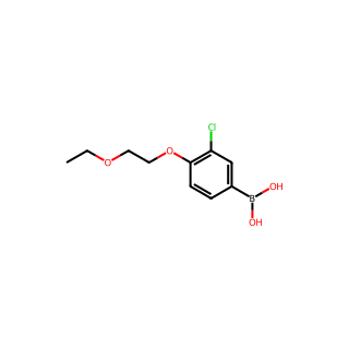 (3-chloro-4-(2-ethoxyethoxy)phenyl)boronic acid