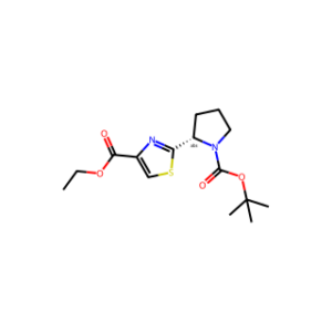 (S)-ETHYL2-(1-(TERT-BUTOXYCARBONYL)PYRROLIDIN-2-YL)THIAZOLE-4-CARBOXYLATE