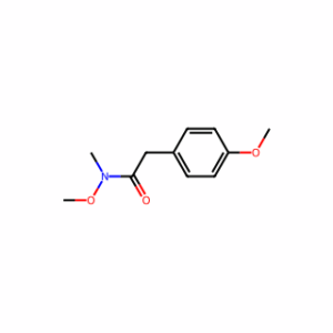 N-Methoxy-2-(4-methoxyphenyl)-N-methylacetamide