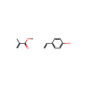 2-Propenoic acid, 2-methyl-, methyl ester, polymer with 4-ethenylphenol