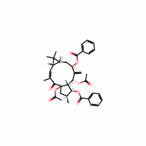 (1aR,2E,4aR,6S,7S,7aR,8R,10R,11aS)-4a,8-Bis(acetyloxy)-7,10-bis(benzoyloxy)-1,1a,4a,5,6,7,7a,8,9,10,11,11a-dodecahydro-1,1,3,6-tetramethyl-9-methylene-4H-cyclopenta[a]cyclopropa[f]cycloundecen-4-one