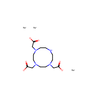 Trisodium 1,4,7,10-tetraazacyclododecane-1,4,7-triacetate