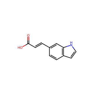 (E)-3-(1H-Indol-6-yl)acrylic acid