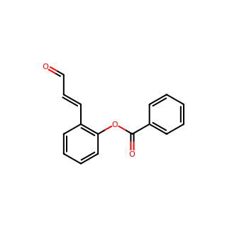 (E)-2-(3-Oxoprop-1-en-1-yl)phenyl benzoate
