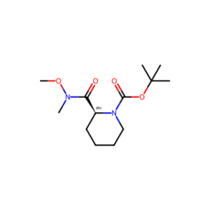 (S)-TERT-BUTYL 2-(METHOXY(METHYL)CARBAMOYL)PIPERIDINE-1-CARBOXYLATE