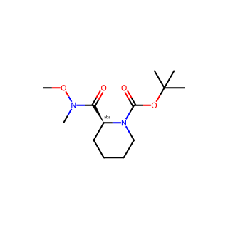 (S)-TERT-BUTYL 2-(METHOXY(METHYL)CARBAMOYL)PIPERIDINE-1-CARBOXYLATE