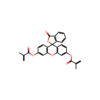 FLUORESCEIN O O′-DIMETHACRYLATE 95