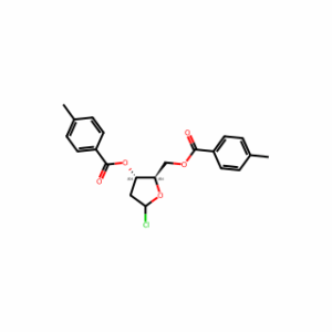 (2R,3S)-5-Chloro-2-(((4-methylbenzoyl)oxy)methyl)tetrahydrofuran-3-yl 4-methylbenzoate