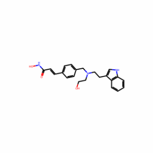 (2E)-N-Hydroxy-3-[4-[[(2-hydroxyethyl)[2-(1H-indol-3-yl)ethyl]amino]methyl]phenyl]-2-propenamide