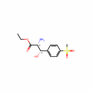 (2R,3S)-Ethyl 2-amino-3-hydroxy-3-(4-(methylsulfonyl)phenyl)propanoate