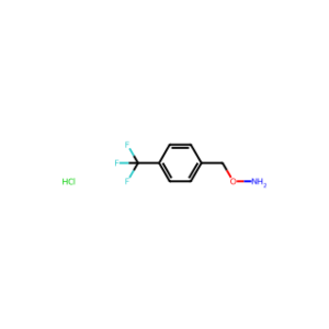 Hydroxylamine, O-[[4-(trifluoromethyl)phenyl]methyl]-, hydrochloride (1:1)