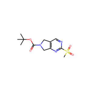 tert-Butyl 2-(methylsulfonyl)-5H-pyrrolo[3,4-d]pyrimidine-6(7H)-carboxylate