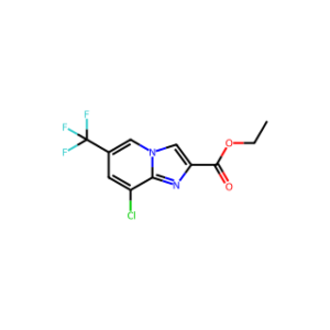ETHYL 8-CHLORO-6-(TRIFLUOROMETHYL)IMIDAZO[1,2-A]PYRIDINE-2-CARBOXYLATE