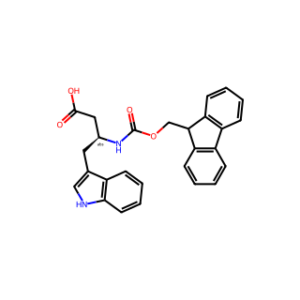 (S)-3-((((9H-Fluoren-9-yl)methoxy)carbonyl)amino)-4-(1H-indol-3-yl)butanoic acid
