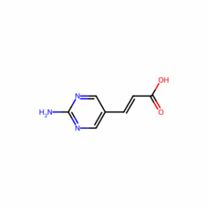 (E)-3-(2-Aminopyrimidin-5-yl)acrylic acid