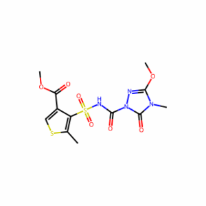 Methyl 4-(N-(3-methoxy-4-methyl-5-oxo-4,5-dihydro-1H-1,2,4-triazole-1-carbonyl)sulfamoyl)-5-methylthiophene-3-carboxylate