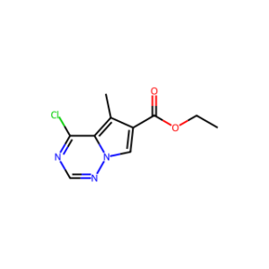 Ethyl 4-Chloro-5-Methylpyrrolo[2,1-F][1,2,4]Triazine-6-Carboxylate