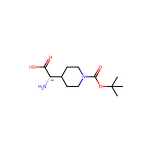 (S)-2-Amino-2-(1-(tert-butoxycarbonyl)piperidin-4-yl)acetic acid