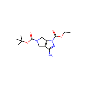 Ethyl 5-(tert-butoxycarbonyl)-3-amino-4,6-dihydropyrrolo[3,4-c]pyrazole-1-carboxylate