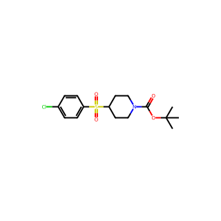 tert-Butyl 4-((4-chlorophenyl)sulfonyl)piperidine-1-carboxylate