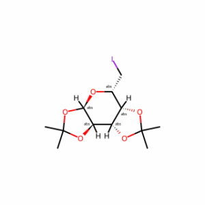 (3AR,5S,5aR,8aS,8bR)-5-(iodomethyl)-2,2,7,7-tetramethyltetrahydro-5H-bis([1,3]dioxolo)[4,5-b:4′,5′-d]pyran